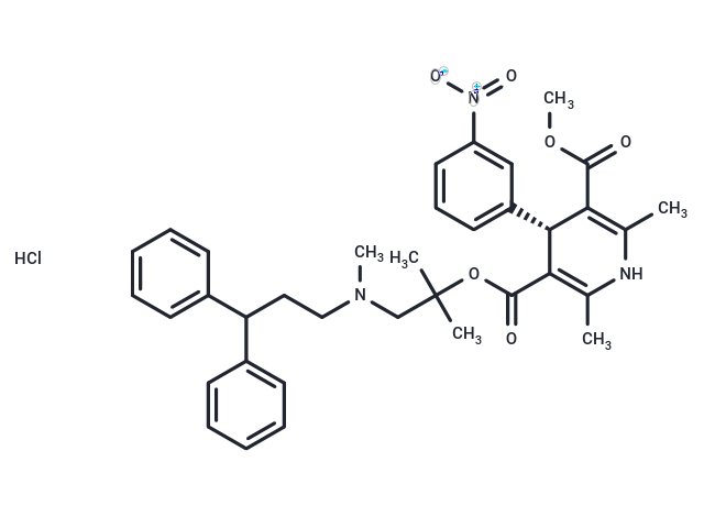 化合物 (R)-Lercanidipine hydrochloride,(R)-Lercanidipine hydrochloride