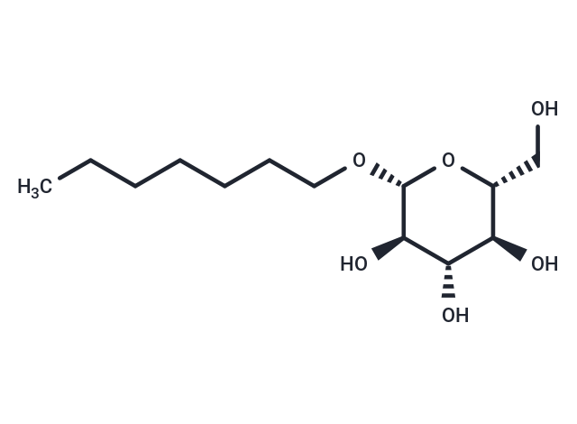 化合物 n-Heptyl β-D-glucopyranoside,n-Heptyl β-D-glucopyranoside