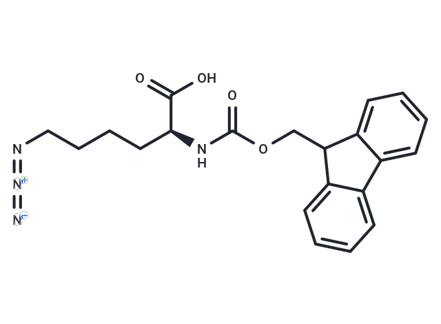 化合物 (S)-2-((((9H-Fluoren-9-yl)methoxy)carbonyl)amino)-6-azidohexanoic acid,(S)-2-((((9H-Fluoren-9-yl)methoxy)carbonyl)amino)-6-azidohexanoic acid