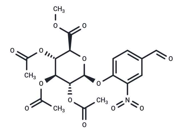 Me-triacetyl-β-D-glucopyranuronate-Ph-ald-NO2,Me-triacetyl-β-D-glucopyranuronate-Ph-ald-NO2