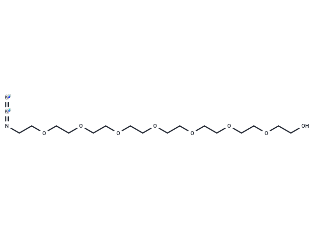 化合物 Azide-PEG8-alcohol,Azide-PEG8-alcohol