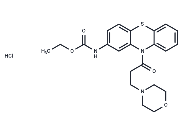 化合物 Moricizine Hydrochloride,Moricizine Hydrochloride