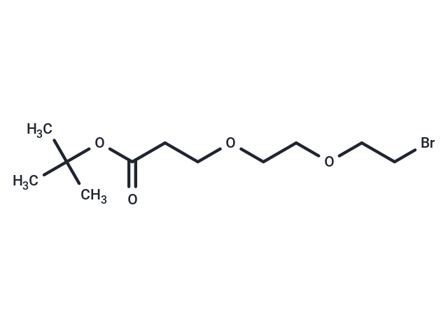 化合物 Bromo-PEG2-C2-Boc,Bromo-PEG2-C2-Boc