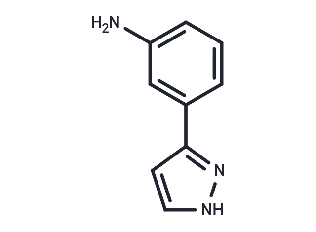 化合物 3-(1H-Pyrazol-3-yl)aniline,3-(1H-Pyrazol-3-yl)aniline