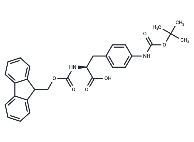 Fmoc-Phe (4-NH-Boc)-OH,Fmoc-Phe (4-NH-Boc)-OH