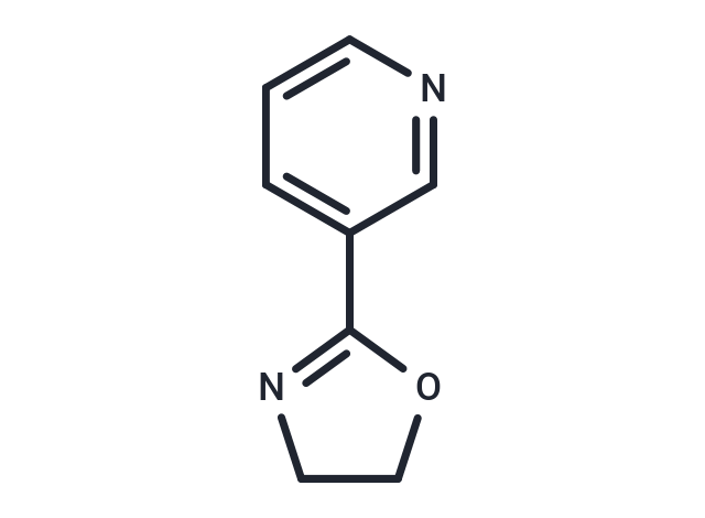 化合物 2-(Pyridin-3-yl)-4,5-dihydrooxazole,2-(Pyridin-3-yl)-4,5-dihydrooxazole