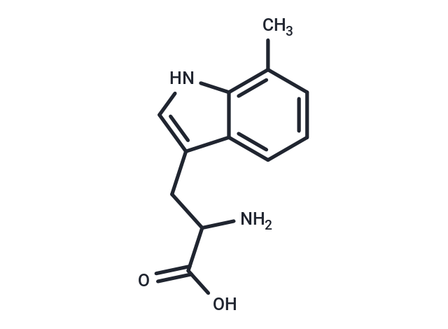 化合物 2-Amino-3-(7-methyl-1H-indol-3-yl)propanoic acid,2-Amino-3-(7-methyl-1H-indol-3-yl)propanoic acid