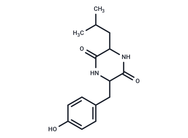 化合物Cyclo(Tyr-Leu),Cyclo(Tyr-Leu)