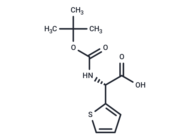 化合物 Boc-(R)-2-thienylglycine,Boc-(R)-2-thienylglycine