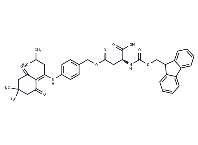 化合物 Fmoc-Asp(ODMAB)-OH,Fmoc-Asp(ODMAB)-OH