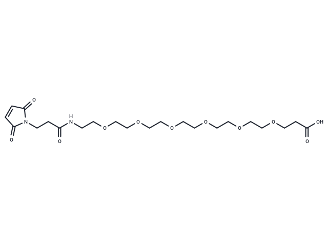 化合物 Mal-amido-PEG6-acid,Mal-amido-PEG6-acid