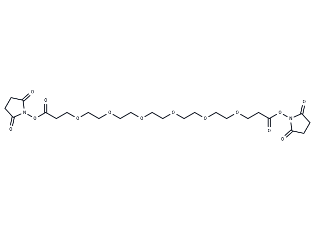 化合物 Bis-PEG6-NHS ester,Bis-PEG6-NHS ester