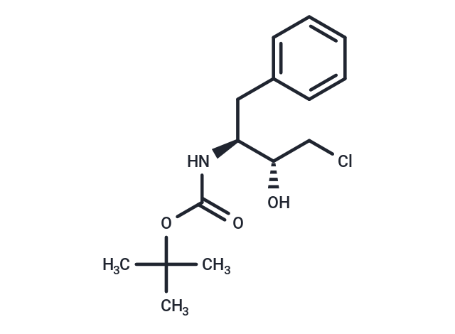 化合物 tert-Butyl ((2S,3R)-4-chloro-3-hydroxy-1-phenylbutan-2-yl)carbamate,tert-Butyl ((2S,3R)-4-chloro-3-hydroxy-1-phenylbutan-2-yl)carbamate