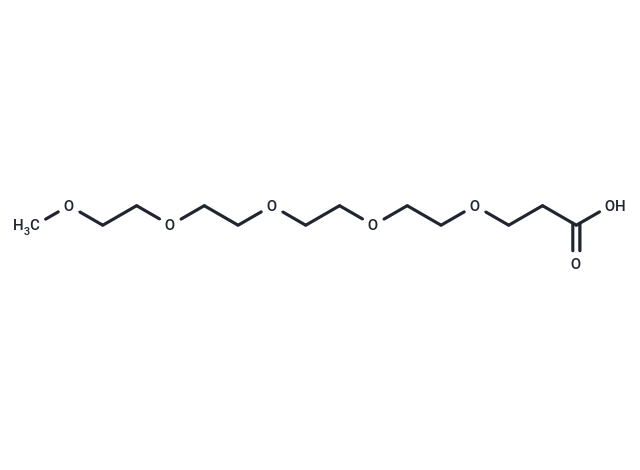 化合物 m-PEG5-acid,m-PEG5-acid