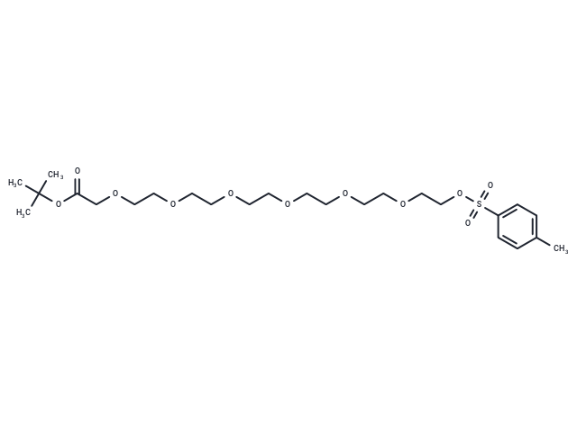 化合物 Tos-PEG6-CH2-Boc,Tos-PEG6-CH2-Boc