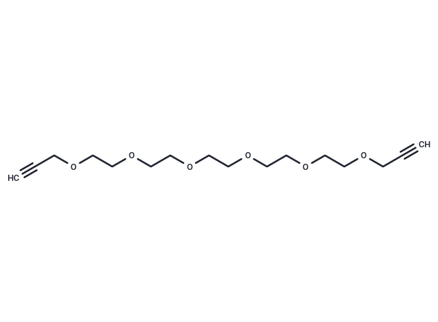 化合物 Bis-propargyl-PEG5,Bis-propargyl-PEG5