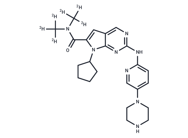 化合物 Ribociclib-d6,Ribociclib-d6