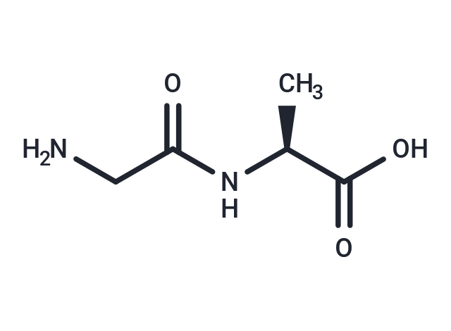 化合物 (S)-2-(2-Aminoacetamido)propanoic acid,(S)-2-(2-Aminoacetamido)propanoic acid