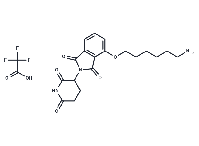 化合物 Thalidomide-O-C6-NH2 TFA,Thalidomide-O-C6-NH2 TFA