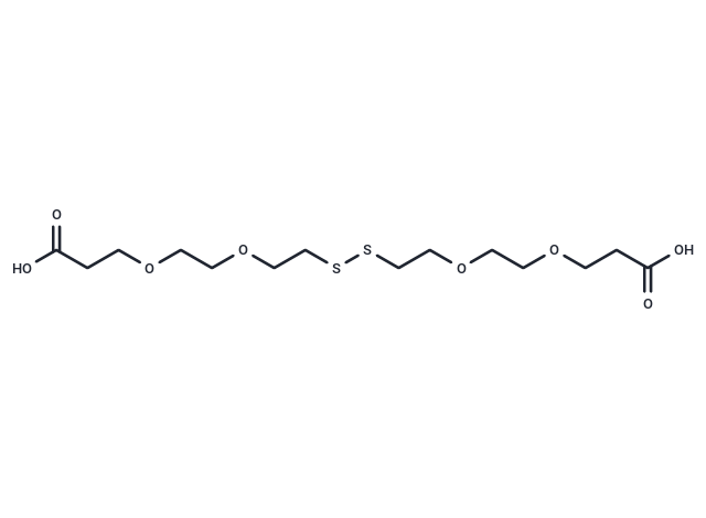 化合物 Acid-PEG2-SS-PEG2-acid,Acid-PEG2-SS-PEG2-acid