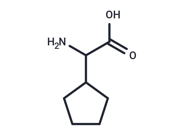 化合物 2-Amino-2-cyclopentylacetic acid,2-Amino-2-cyclopentylacetic acid