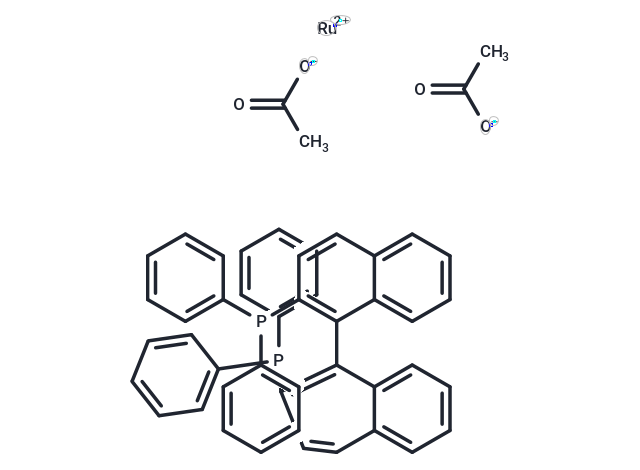 化合物 Diacetato[(R)-(+)-2,2'-bis(diphenylphosphino)-1,1'-binaphthyl]ruthenium(II),Diacetato[(R)-(+)-2,2'-bis(diphenylphosphino)-1,1'-binaphthyl]ruthenium(II)