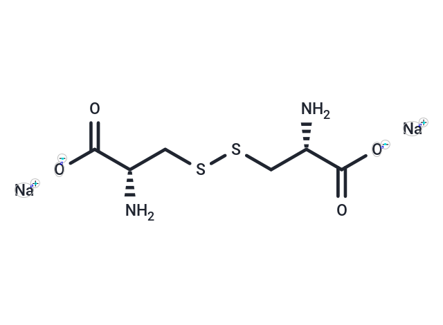 化合物 Sodium (2R,2'R)-3,3'-disulfanediylbis(2-aminopropanoate),L-Cystine, disodium salt