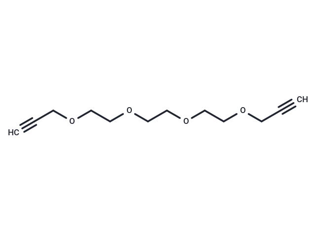 化合物 Bis-propargyl-PEG3,Bis-propargyl-PEG3