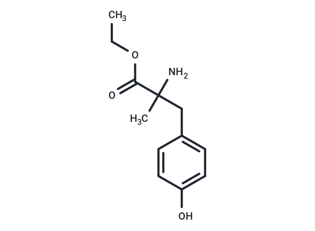 化合物 Ethyl 2-amino-3-(4-hydroxyphenyl)-2-methylpropanoate,Ethyl 2-amino-3-(4-hydroxyphenyl)-2-methylpropanoate