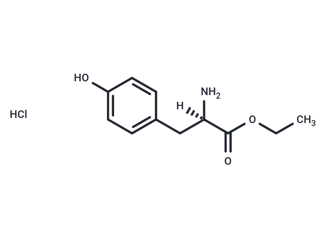 化合物 H-D-Tyr-OEt.HCl,H-D-Tyr-OEt.HCl