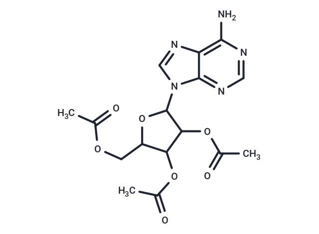 化合物 2’,3’,5’-Tri-O-acetyl adenosine,2’,3’,5’-Tri-O-acetyl adenosine