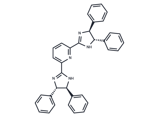 化合物 2,6-Bis((4S,5S)-4,5-diphenyl-4,5-dihydro-1H-imidazol-2-yl)pyridine,2,6-Bis((4S,5S)-4,5-diphenyl-4,5-dihydro-1H-imidazol-2-yl)pyridine