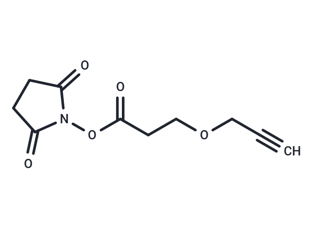 化合物 Propargyl-PEG1-NHS ester,Propargyl-PEG1-NHS ester