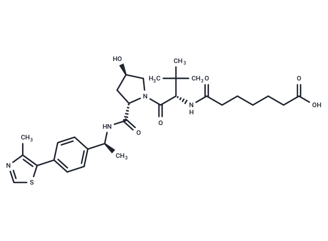 化合物 (S,R,S)-AHPC-Me-C5-COOH,(S,R,S)-AHPC-Me-C5-COOH