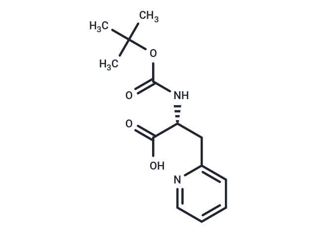 化合物 Boc-D-2-Pal-OH,Boc-D-2-Pal-OH