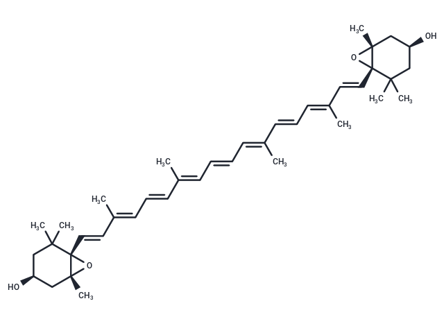 化合物 Violaxanthin,Violaxanthin