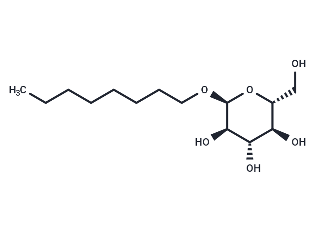 化合物 Octyl α-D-glucopyranoside,Octyl α-D-glucopyranoside