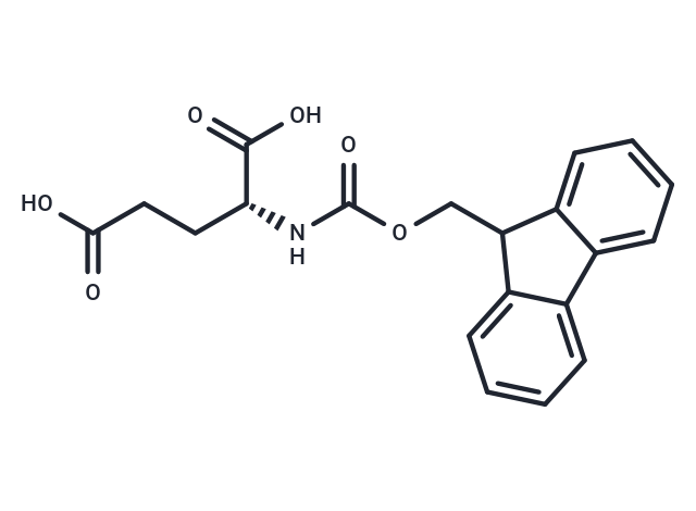 化合物 Fmoc-D-Glu-OH,Fmoc-D-Glu-OH