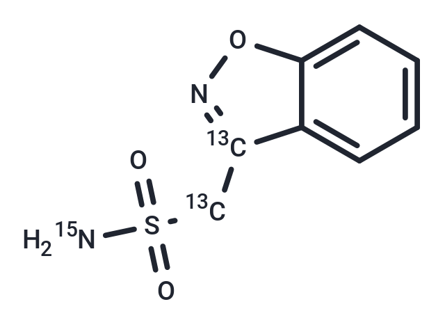 Zonisamide-13C2,15N,Zonisamide-13C2,15N