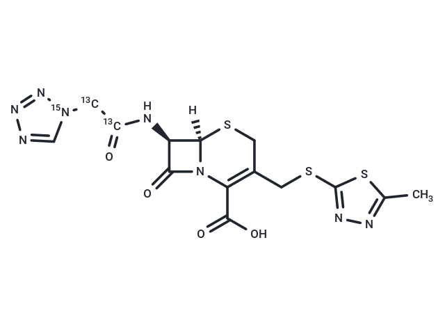 Cefazolin-13C2,15N,Cefazolin-13C2,15N