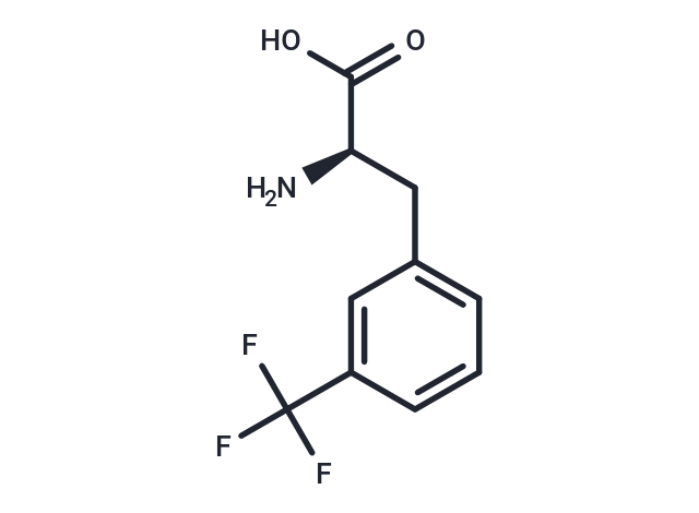 化合物 (R)-2-Amino-3-(3-(trifluoromethyl)phenyl)propanoic acid,(R)-2-Amino-3-(3-(trifluoromethyl)phenyl)propanoic acid