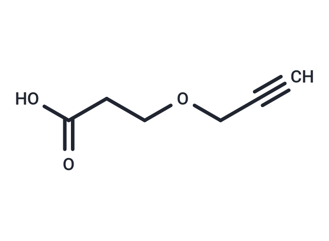 化合物 Propargyl-PEG1-acid,Propargyl-PEG1-acid