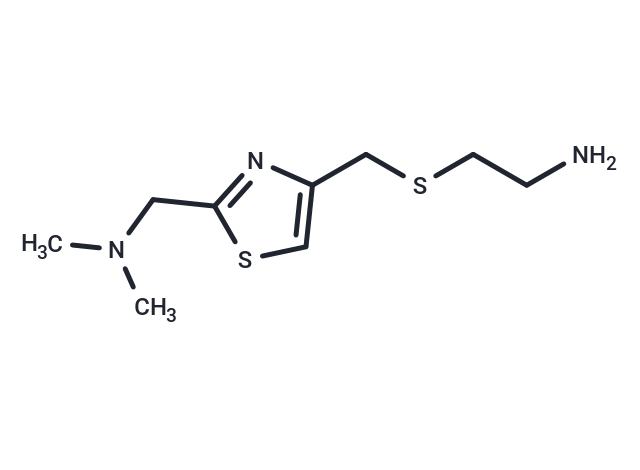 化合物 2-(((2-((Dimethylamino)methyl)thiazol-4-yl)methyl)thio)ethanamine,2-(((2-((Dimethylamino)methyl)thiazol-4-yl)methyl)thio)ethanamine