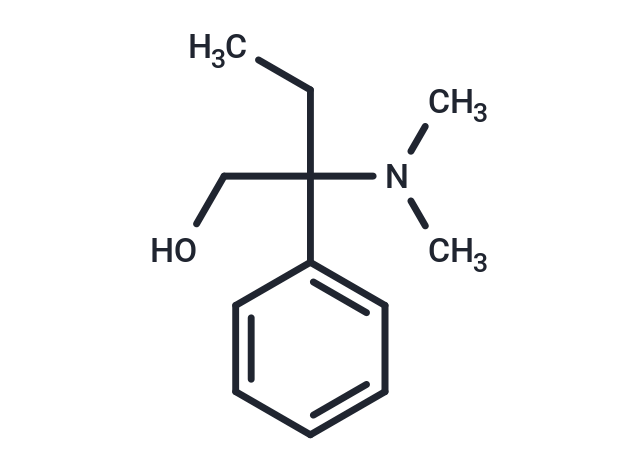 化合物 2-(Dimethylamino)-2-phenylbutan-1-ol,2-(Dimethylamino)-2-phenylbutan-1-ol