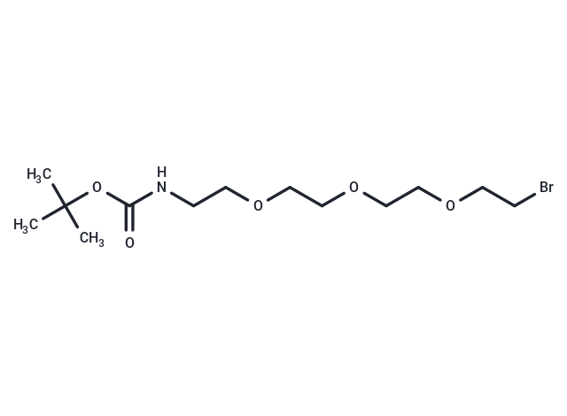 化合物 N-Boc-PEG4-bromide,N-Boc-PEG4-bromide