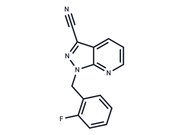 化合物 1-(2-Fluorobenzyl)-1H-pyrazolo[3,4-b]pyridine-3-carbonitrile,1-(2-Fluorobenzyl)-1H-pyrazolo[3,4-b]pyridine-3-carbonitrile