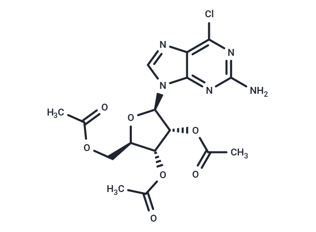 化合物 2-Amino-6-chloropurine-9-(2’,3’,5’-tri-O-acetyl)-riboside,2′,3′,5′-Tri-O-acetyl-6-chloroguanosine