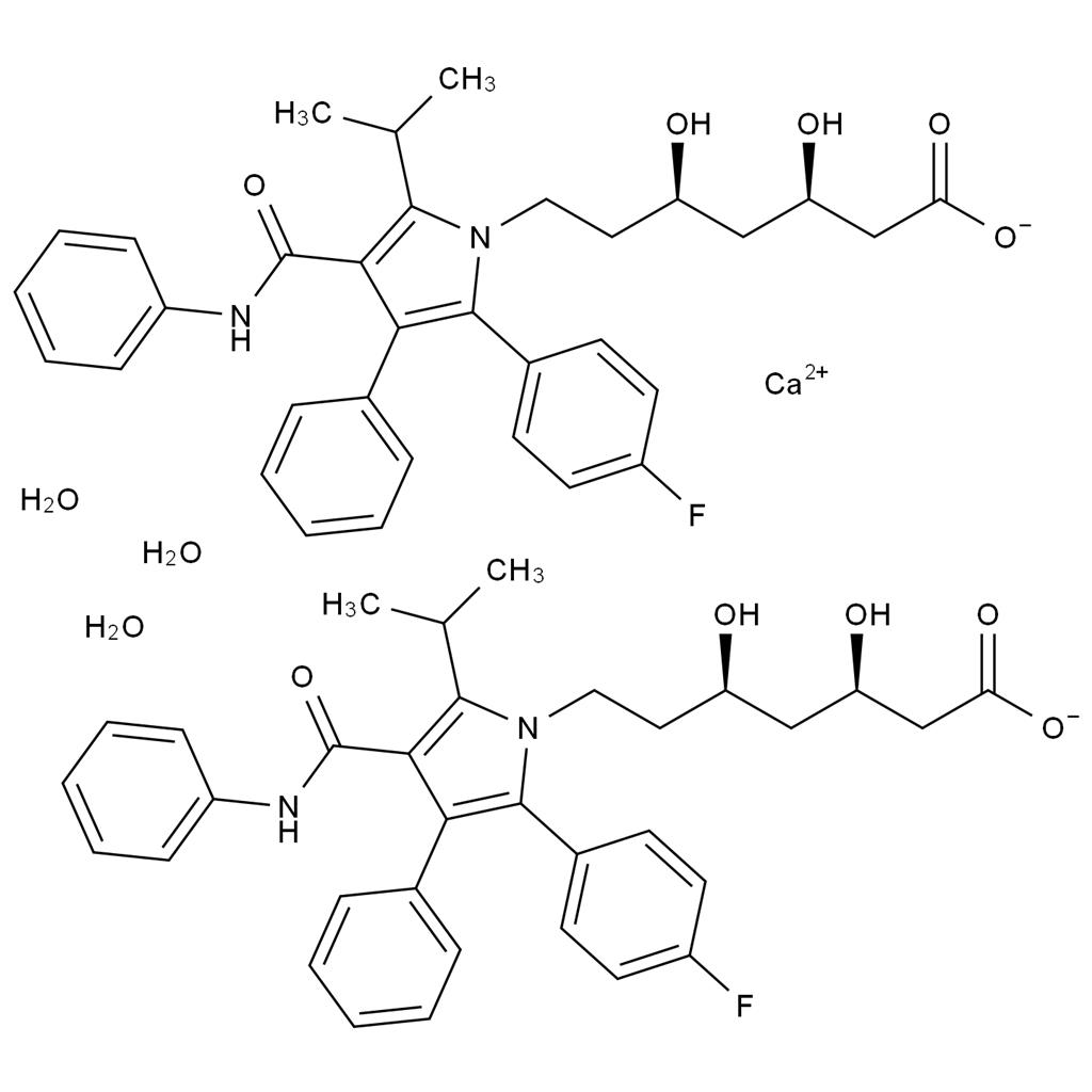 阿托伐他汀鈣水合物,Atorvastatin hemicalcium trihydrate