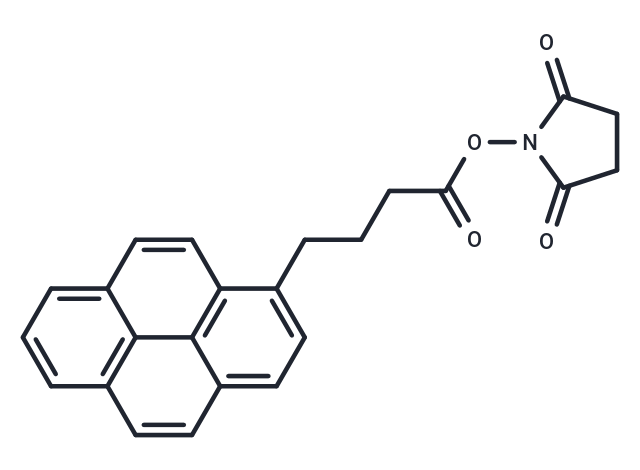 化合物 1-Pyrenebutyric acid N-hydroxysuccinimide ester,1-Pyrenebutyric acid N-hydroxysuccinimide ester