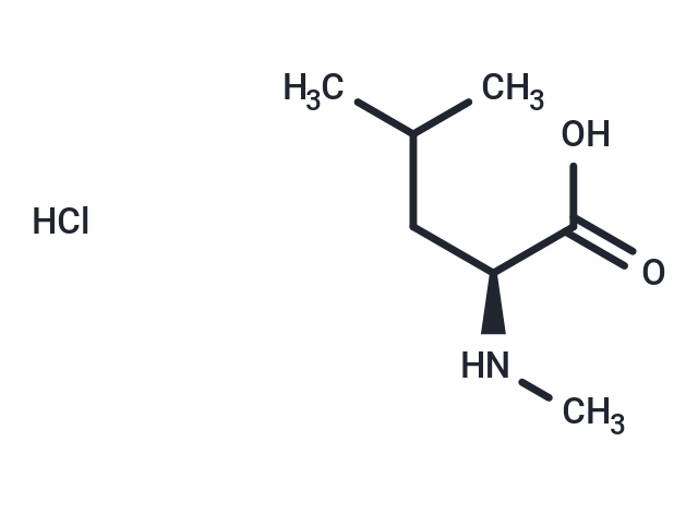 化合物 (S)-4-Methyl-2-(methylamino)pentanoic acid hydrochloride,(S)-4-Methyl-2-(methylamino)pentanoic acid hydrochloride